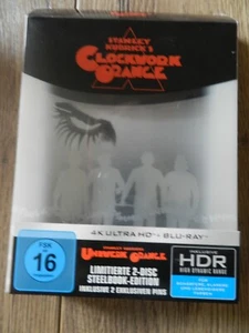 Uhrwerk / Clockwork Orange 4K HD Steelbook Titans of Cult - Bild 1 von 7