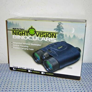 【NEW】NIGHT OWL NONB2FF FIXED-FOCUS NIGHT VISION BINOCULARS WITH IR ILLUMINATOR - Picture 1 of 7