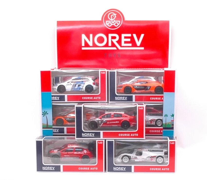 NOREV NV430300 DISPLAY 24 PCS JET CAR COURSE AUTO 1:43 - Immagine 1 di 1