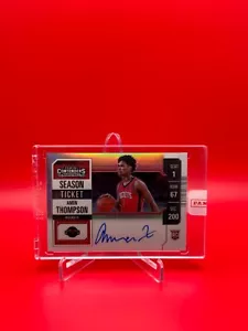 AMEN THOMPSON 2023-24 Contenders RC Variation Season Ticket Premium RARE - Picture 1 of 2
