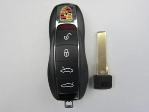 OEM PORSCHE BOXTER 911 LLAVE INTELIGENTE ENTRADA REMOTA LLAVERO KR55WK50138 DESBLOQUEADO - Imagen 1 de 6