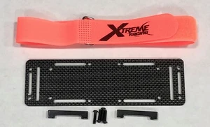 XTREME RACING TRAXXAS MAXX 4S BANDEJA DE BATERÍA DE FIBRA DE CARBONO 1/10 MONSTRUO CAMIÓN BASH - Imagen 1 de 4
