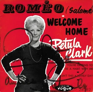 EP 45 RPM (7") Petula Clark " Roméo (Salomé) " - Imagen 1 de 4
