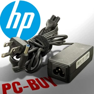Genuine 45W HP AC Adapter 19.5V 2.31A Model HSTNN-CA35 P/N 744892-001 w/Cord OEM - Afbeelding 1 van 8