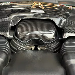 Copritubo aspirazione carbonio Lamborghini Urus + Performante MADE 🇩🇪 NUOVO NUOVO - Foto 1 di 18