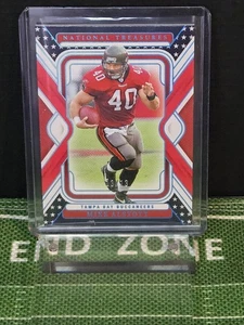 2024 Panini National Treasures - Mike Alstott #94 FOTL estrellas y rayas 13/13 - Imagen 1 de 2