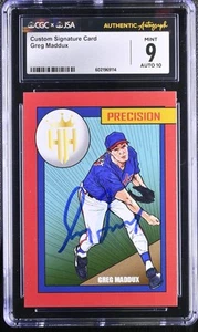 2021 IT Greg Maddux CGC 9 Auto 10 - Picture 1 of 2