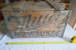 Antike Holzkiste Müller Bier Konvolut 25-36-40 - Bild 1 von 9
