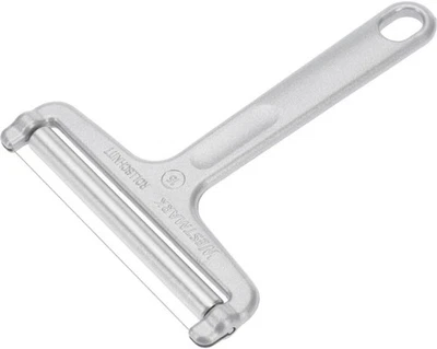 Cortadora de queso de alambre de acero inoxidable de alta resistencia Westmark Alemania ángulo gris  Foto 1 de 4