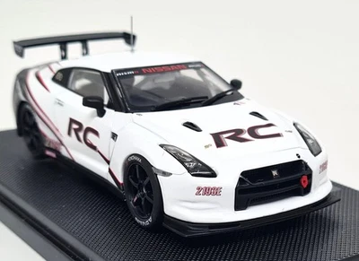 Ebbro 1/43 - Nissan GT-R R35 Nismo RC White Diecast Scale Model Car - image 1 of 4