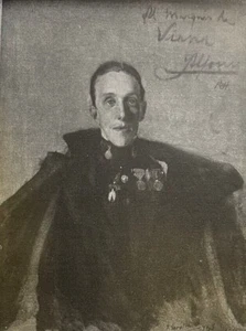 1909 Vintage Magazine Illustration King Alfonso XIII of Spain - Picture 1 of 2