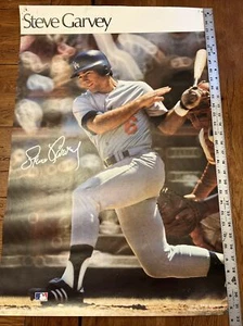 1978 Vintage SI Poster Steve Garvey Los Angeles Dodgers Mlb Baseball - Picture 1 of 8
