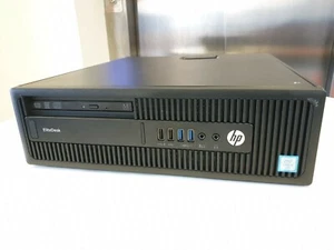 HP EliteDesk 800 G2 SFF Desktop PC i5-6500 3.6GHz 8GB RAM 128GB SSD WIN 10 PRO - Picture 1 of 4