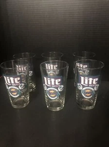 Vtg. lite beer super bowl xxviii Tumbler glasses In Altanta , Ga Jan 30, - Picture 1 of 6