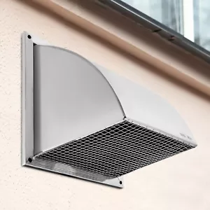 304 Stainless Steel Exhaust Hood Vent Cap kitchen/wall vents Indoor/Outdoor - Picture 1 of 19