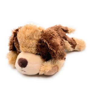 Plüschtier Stofftier Kuscheltier Hund Welpe Vierbeiner Hund Länge 21 cm Braun - Picture 1 of 3