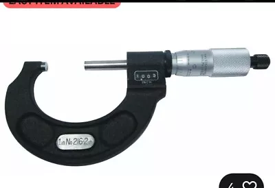T216XRL-2 Digital Micrometer Starrett Brand New EDP 56156 - Image 1 of 2