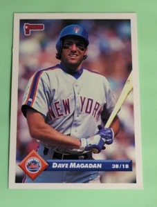 1993 Donruss Baseball Card - Dave Magadan - New York Mets #486 - Picture 1 of 2