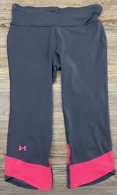 Leggings Under Armour Cropped Capri Conscientização do Câncer de Mama Pequena? #1243045 - Imagem 1 de 4