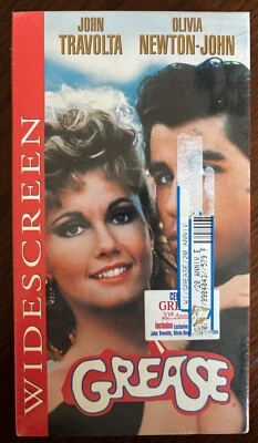 GREASE 20th Anniversary VHS Widescreen Factory Sealed 1998 Release - Image 1 of 4