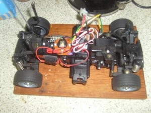 Tamiya M03 Rover Mini Cooper mit Funkgerät und nagelneuem Rohbau sehr schön - Bild 1 von 4