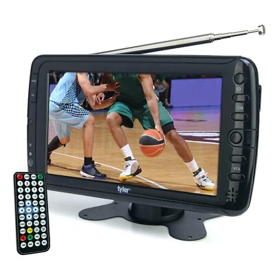 Tyler 7" Portable 720p TV LCD Monitor Rechargeable Battery Powered Wireless C... - Image 1 of 4