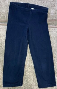 Old Navy Size S/P 6-7 Girls Black Capris - Picture 1 of 2