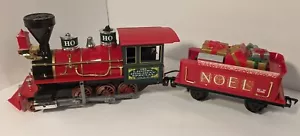 Lionel G Gauge HOLIDAY SPECIAL ENGINE & NOEL GIFT TENDER-Train coal blt 99 Ho Ho - Picture 1 of 26