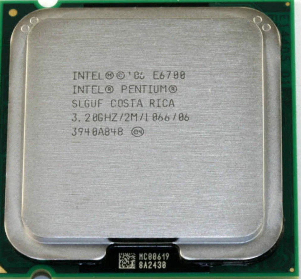 Intel Pentium E6700 3.2GHz Dual Core 2MB LGA 775 1066 MHz CPU Processor - Image 1 of 4