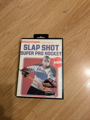 Intellivision - Slap Shot Super Pro Hockey (Game & Manual) NHL Ice - Image 1 of 4