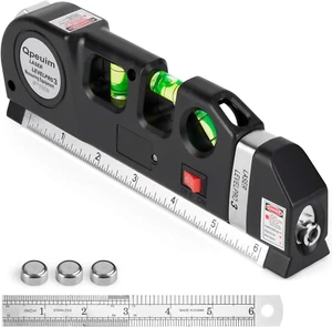Strumento Livella Laser, Kit Livella Laser Multiuso Standard Cross Line Laser Livello L - Foto 1 di 12