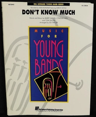 Don't Know Much Rondstat Hal Leonard Music For Young Bands Sheet Music Score - Image 1 of 4