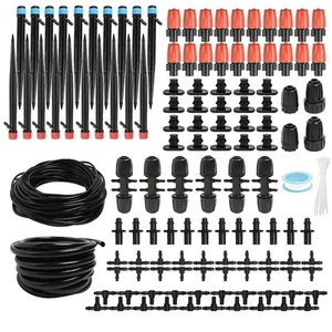 240FT Drip Irrigation Kit, Adjustable Plant Mister, Automatic Irrigation Syst... - Picture 1 of 9