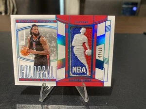 Deandre Jordan 2024-25 National Treasures Game Worn NBA LOGOMAN Patch /10 Clips - Picture 1 of 2