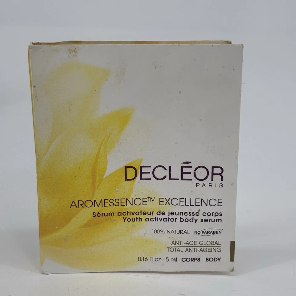 Suero corporal activador juvenil Decleor Paris RARO 5 ml NUEVO Aromessence Excellence Foto 1 de 4