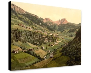 Leinwandbild: Santa Christiana (u.h. Santa Christiana in Gröden), Tirol - Bild 1 von 4