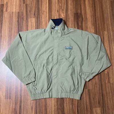 Chaqueta cortavientos vintage Fahrenheit de nailon para hombre parche mediano Alaska cremallera completa Foto 1 de 4