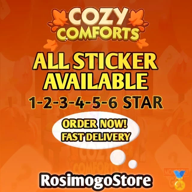 Pegatinas Monopoly Go 1⭐- 6⭐ (TODAS las pegatinas disponibles) LAS MÁS BARATAS 🔥 Acogedoras Comodidades⚡ Foto 1 de 1