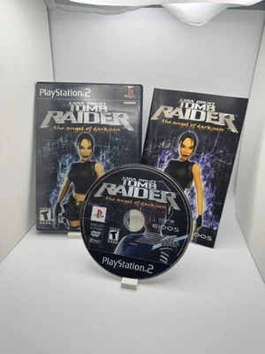 Игра Lara Croft Tomb Raider The Angel of Darkness (Sony PlayStation 2, 2003 года) PS2 в коробке  - Изображение 1 из 2