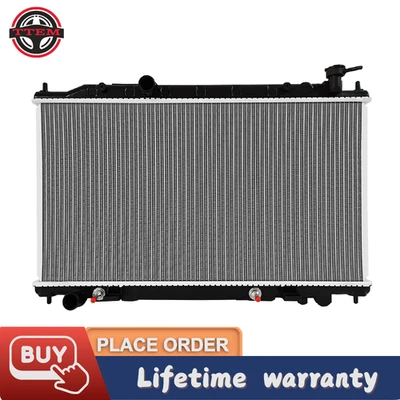 Aluminum 2414 Radiator for 2002 2003 2004 2005 2006 Nissan Altima Base S SL 2.5L - Image 1 of 4