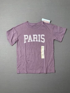 Cat & Jack Girls Short Sleeve Graphic T Shirt Size Girls SMALL - Picture 1 of 12
