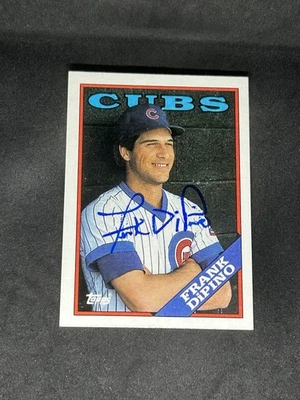Frank DiPino 1988 Topps #211 Chicago Cubs Auto Autographed Signed MLB Card - Image 1 of 3