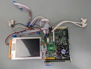 Arbor EmCORE-i6315 Industrial PC/104 Plus SBC Pentium III-933 + 6.4in LCD - Picture 1 of 9
