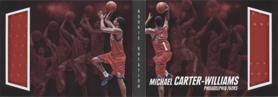 2013-14 Panini Preferred - Rookie Rotation Memorabilia Booklet Michael Carter-Williams #RR-MC /249 (MEM, RC)