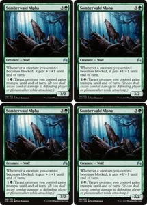 MTG - 4x SOMBERWALD ALPHA - Magic Origins (U) - Picture 1 of 1