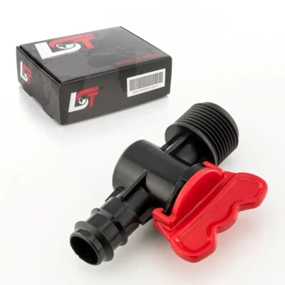 Absperrhahn Kugelhahn für PE-Rohr Schlauch Tropfanlage Gartenbewässerung 20x3/4" - Bild 1 von 4