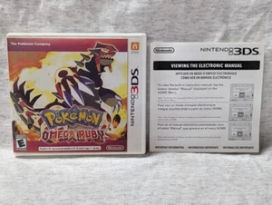 Pokemon Omega Ruby Nintendo 3DS (CASE & BOOK ONLY) NO GAME INCLUDED - Picture 1 of 1