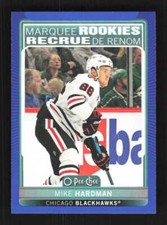 Mike Hardman MR Upper Deck  2021-22 O-Pee-Chee Update Blue Border #639