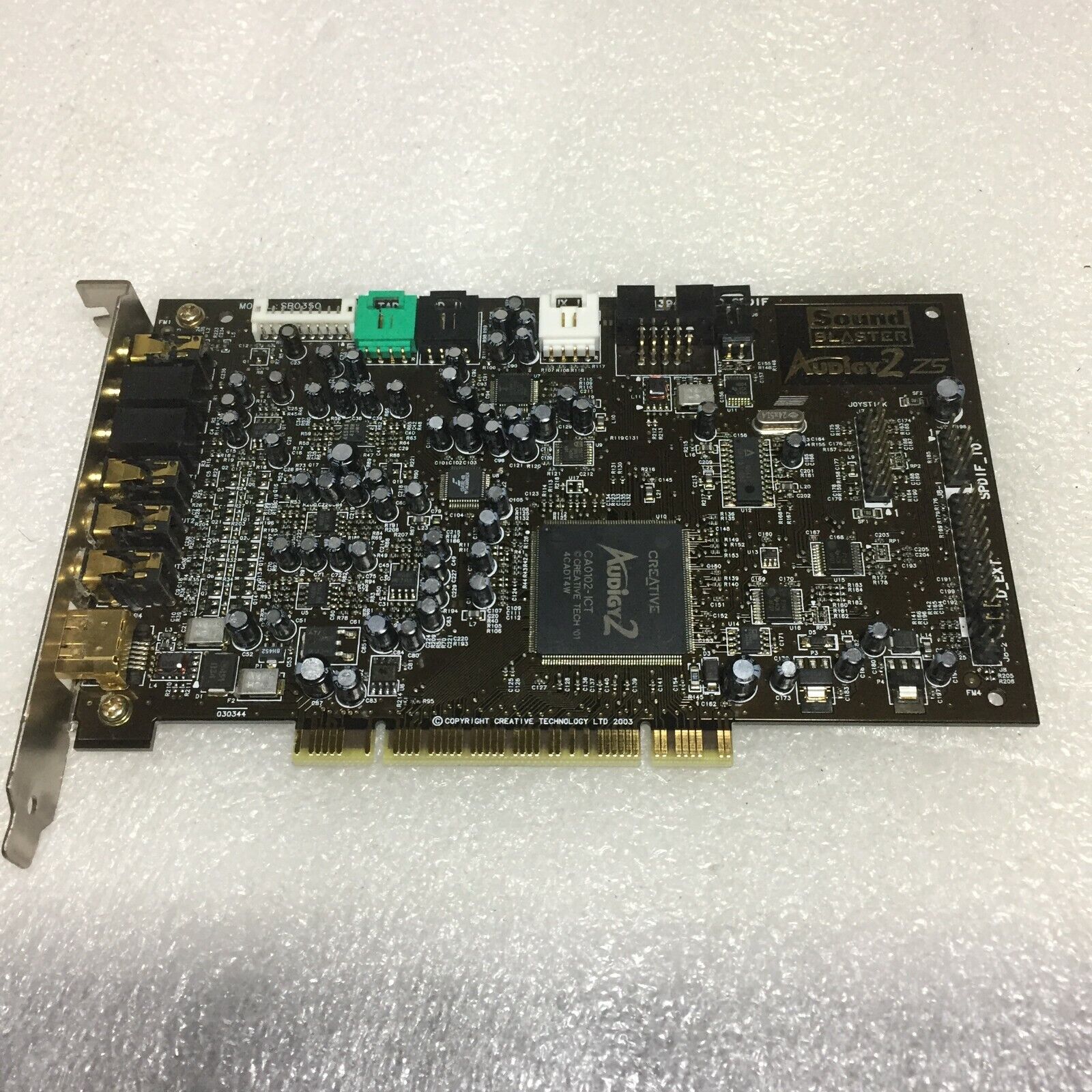 Creative Sound Blaster Audigy 2 PCI SB0350 Sound Card. Available Now for $19.99