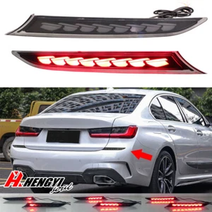 For BMW G20 3 Series M-Sport 19-21 LED Rear Reflector Light Dynamic Turn Signal - Bild 1 von 8